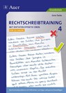 Rechtschreibtraining: Mit Diktaten effektiv üben 4 - Gero Tacke - 9783403070894