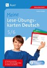 Meine Lese-Übungskarten Deutsch 5-6 - Stefan Schäfer - 9783403089087
