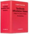 Cerff/Winter Tarifrecht öffentlicher Dienst (ohne Fortsetzungsnotierung). Inkl. 87. Ergänzungslieferung - Robert Dittmeier ; Siegfried Zängl - 9783406500190
