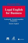 Legal English for Business - Martin Rinscheid ; Michael Ryan Miller - 9783406739248