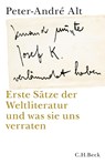 'Jemand musste Josef K. verleumdet haben ...' - Peter-André Alt - 9783406750045