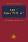 CETA Investment Law - Marc Bungenberg ;  August Reinisch - 9783406753473