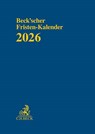 Beck'scher Fristen-Kalender 2026 -  - 9783406827495