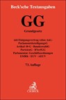 Grundgesetz für die Bundesrepublik Deutschland. GG -  - 9783406840708