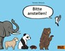 Bitte anstellen! - Tomoko Ohmura - 9783407762047
