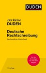 Der kleine Duden - Deutsche Rechtschreibung - Dudenredaktion - 9783411048304