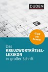 Das Kreuzworträtsel-Lexikon in großer Schrift - Dudenredaktion - 9783411705160