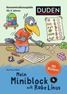 Mein Miniblock mit Rabe Linus - Konzentrationsspiele - Dorothee Raab - 9783411757541