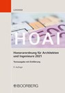 HOAI - Honorarordnung für Architekten und Ingenieure 2021 - Markus Lindner - 9783415070035