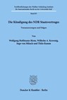 Die Kündigung des NDR Staatsvertrages. - Wolfgang Hoffmann-Riem ; Wilhelm A. Kewenig ; Ingo Von Münch ; Thilo Ramm - 9783428046584