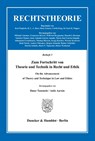 Zum Fortschritt von Theorie und Technik in Recht und Ethik / On the Advancement of Theory and Technique in Law and Ethics. - Ilmar Tammelo ; Aulis Aarnio - 9783428049639