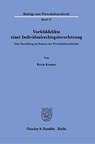 Vorfelddelikte einer Individualrechtsgutsverletzung - Kevin Kramer - 9783428194209