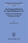Das Bezugsverhältnis bei der Kapitalerhöhung der AG - Niklas Johannes Joser - 9783428194803