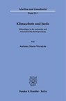 Klimaschutz und Justiz - Anthony Mario Wernicke - 9783428195701