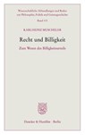Recht und Billigkeit - Karlheinz Muscheler - 9783428195749