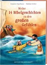 Meine 14 Bibelgeschichten zu den großen Gefühlen. Vorlesebuch ab 5 mit biblischen Kindergeschichten zu wichtigen Emotionen wie Angst, Liebe und Dankbarkeit. Mit der Bibel Ermutigung vermitteln - Susanne Ospelkaus - 9783438047427