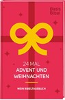 BasisBibel. 24 Mal Advent und Weihnachten. Mein Bibeltagebuch für eine kreative Bibellektüre für die Weihnachtszeit. Ein christlicher Adventskalender mit 24 Impulsen in Buchform für Erwachsene. - Claudia Elisabeth Pfeiffer ; Franziska Schikora ; Michael Jahnke - 9783438048516