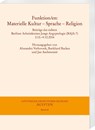 Funktion/en: Materielle Kultur - Sprache - Religion - Alexandra Verbovsek ; Burckhard Backes ; Jan Aschmoneit - 9783447110402