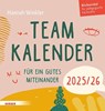 Teamkalender 2025/2026. Für ein gutes Miteinander -  - 9783451035425