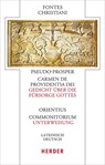 Pseudo-Prosper von Aquitanien, Carmen de providentia Dei - Gedicht über die Fürsorge Gottes / Orientius, Commonitorium - Unterweisung - Orientius ; Pseudo-Prosper von Aquitanien - 9783451329364