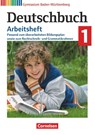 Deutschbuch Gymnasium Band 1: 5. Schuljahr. Baden-Württemberg - Bildungsplan 2016 - Arbeitsheft mit Lösungen - Christoph Fischer ; Vera Potthast ; Kerstin Muth ; Cordula Grunow - 9783464617885