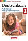 Deutschbuch Gymnasium Band 2: 6. Schuljahr. Baden-Württemberg - Bildungsplan 2016 - Arbeitsheft mit Lösungen - Christoph Fischer ; Kerstin Muth ; Cordula Grunow ; Armin Fingerhut - 9783464617908