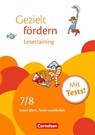 Gezielt fördern 7./8. Schuljahr. Lesetraining - Christiane Robben ; Ellen Schulte-Bunert - 9783464626078