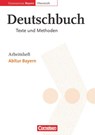 Deutschbuch 12. Jahrgangsstufe. Arbeitsheft. Oberstufe. Gymnasium Bayern. Abitur Bayern - Ulrike Sheldon ; Christian Rühle ; Nathali Jückstock-Kießling ; Helmut Hindinger-Back - 9783464630952