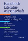Handbuch Literaturwissenschaft - Thomas Anz - 9783476025258