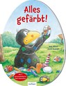 Der kleine Rabe Socke: Alles gefärbt! Konturgestanzt - Nele Moost - 9783480239047