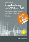Ausschreibung nach VOB und BGB - mit E-Book (PDF) - Achim Henning - 9783481043056