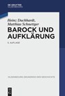 Barock und Aufklärung - Heinz Duchhardt ; Matthias Schnettger - 9783486767308