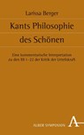 Kants Philosophie des Schönen - Larissa Berger - 9783495492239