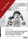 Test zur Erfassung der phonologischen Bewusstheit und der Benennungsgeschwindigkeit (TEPHOBE) - Andreas Mayer - 9783497027934
