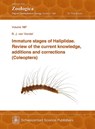 Immature stages of Haliplidae - Bernhard J. van Vondel - 9783510550562