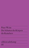 Der Schatten des Körpers des Kutschers - Peter Weiss - 9783518100530