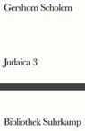 Judaica III - Gershom Scholem - 9783518240632