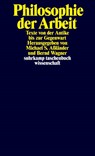 Philosophie der Arbeit - Michael S. Aßländer ; Bernd Wagner - 9783518298015