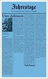Jahrestage 1 - Uwe Johnson - 9783518464519