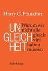 Ungleichheit - Harry G. Frankfurt - 9783518466612