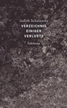 Verzeichnis einiger Verluste - Judith Schalansky - 9783518470787