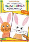 Mein lustiges großes Malspielbuch: Weitermalen (ab 4 Jahren) - Norbert Pautner - 9783551192189