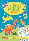 Bastelset für Kinder: Sticker-Bastelset: Dinosaurier - Anton Poitier - 9783551192578
