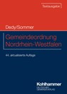 Gemeindeordnung Nordrhein-Westfalen - Helmut Dedy ; Christof Sommer - 9783555023380