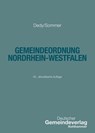 Gemeindeordnung Nordrhein-Westfalen - Helmut Dedy ; Christof Sommer - 9783555024813