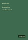 Lichtenstein - Wilhelm Hauff - 9783563251911