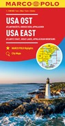 Marco Polo Wegenkaart USA Oost -  - 9783575016997