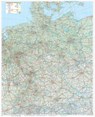 MARCO POLO Große Deutschlandkarte mit Ländergrenzen -  - 9783575018533
