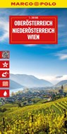 MARCO POLO Reisekarte Österreich 01 Oberösterreich, Niederösterreich, Wien 1:200.000 -  - 9783575024442