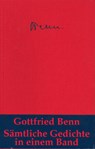 Sämtliche Gedichte - Gottfried Benn - 9783608934496
